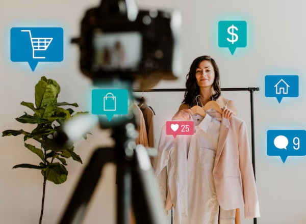woman-live-streaming-online-shopping-campaign